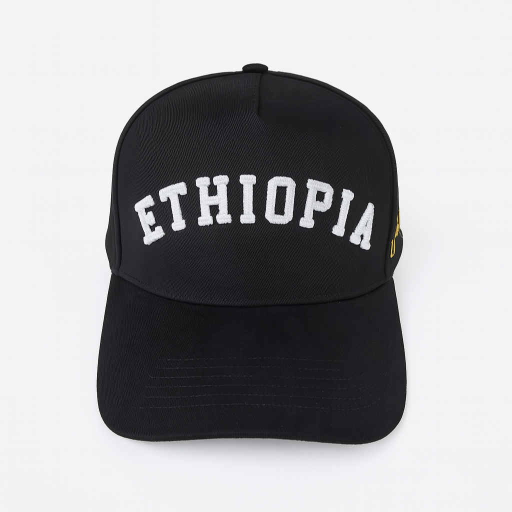 The Prototype: Black Suede Ethiopia Snapback (Limited Release)