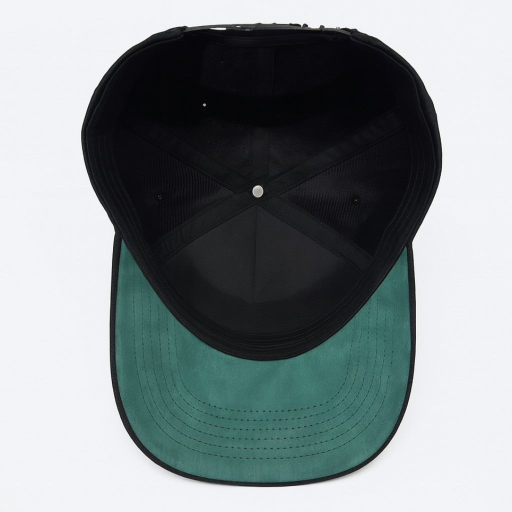 The Prototype: Black Suede Ethiopia Snapback (Limited Release)