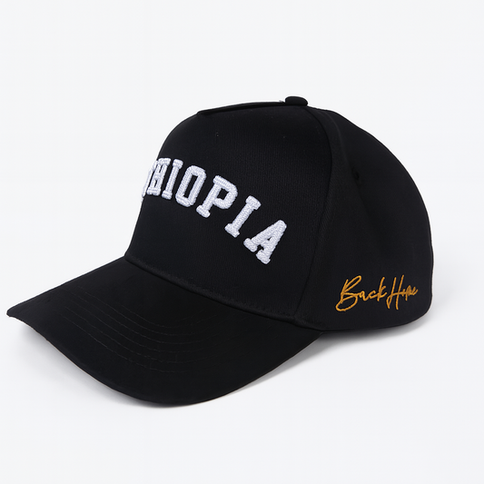 The Prototype: Black Suede Ethiopia Snapback (Limited Release)